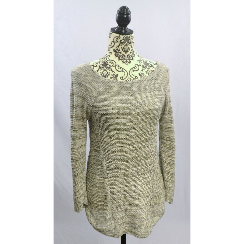 NEW DIRECTIONS Women's 3/4 Sleeve‎ Acrylic Boat Neck Sweater SIZE SMALL Gray